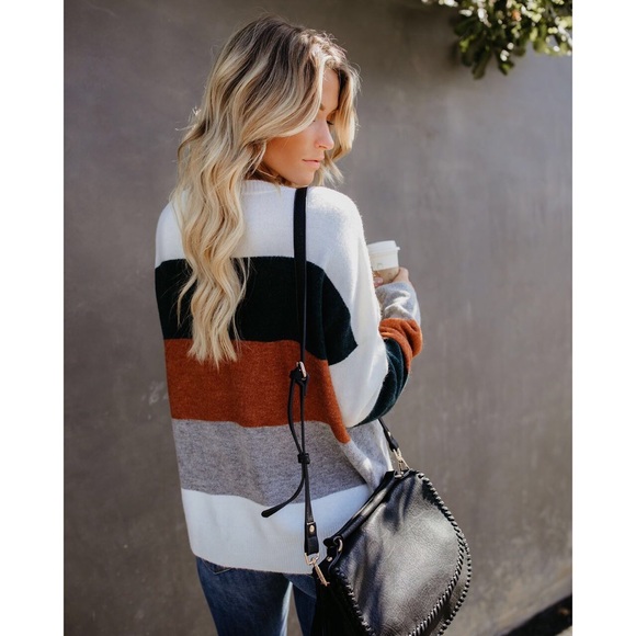 >>LAST<< Mary Striped Pullover Sweater - Picture 2 of 4